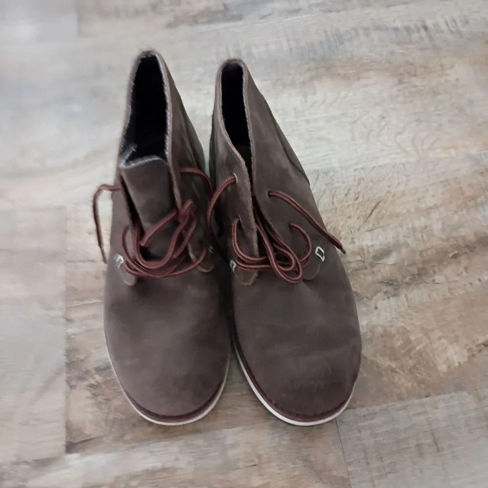 Sperry Windward‎ Mid Brown Leather Shoes Worn Once 4.5